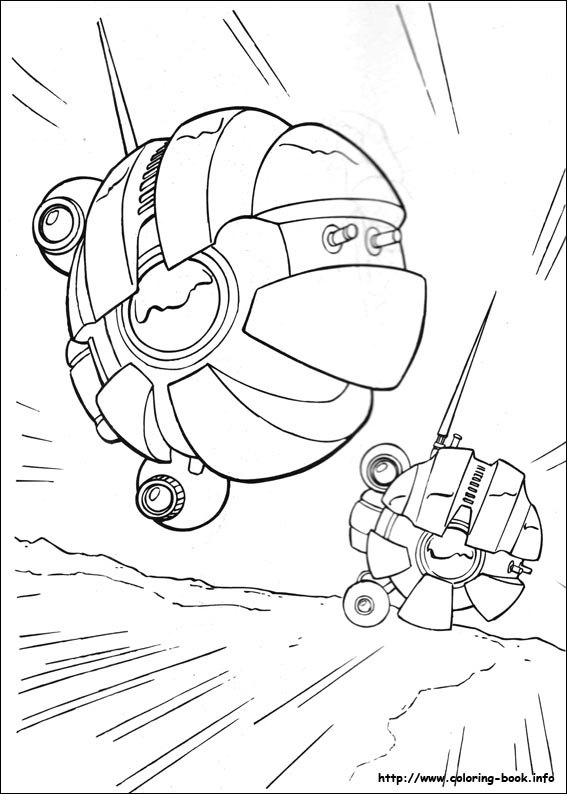 Star Wars coloring picture